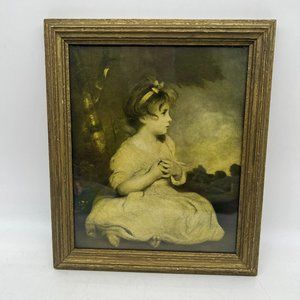 Framed Art Print Joshua Reynolds Age of Innocence Framed Art Print Schommers WI